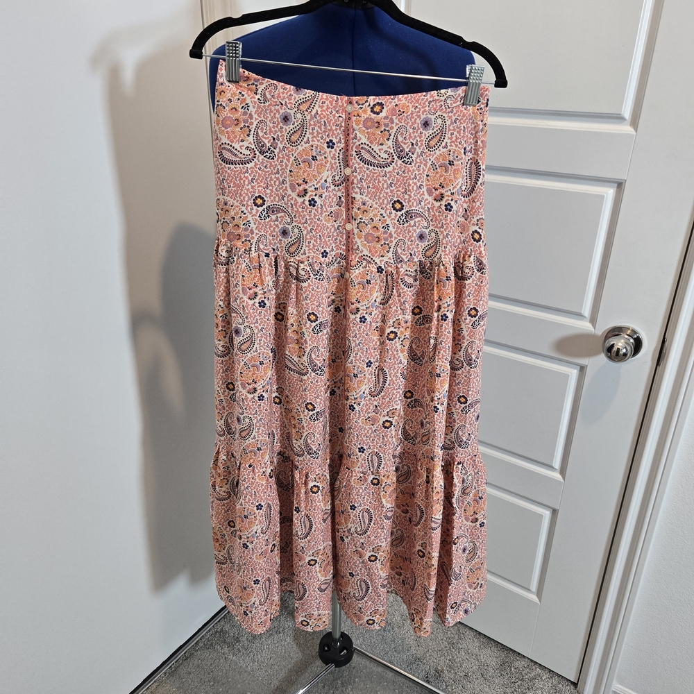 Max Studio Paisley Maxi Skirt